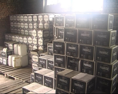 В Рязани изъяли 20 тысяч бутылок фальсифицированного спиртного