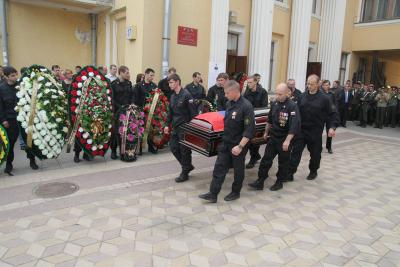 В Рязани простились c геройски погибшим в Дагестане сотрудником спецподразделения «Вымпел» ФСБ России Ильёй Шанским