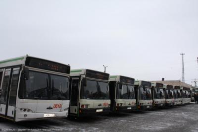 На городские маршруты Рязани вышли в рейс первые столичные автобусы