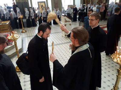 В Рязанском кремле вознесли молитвы об учащихся