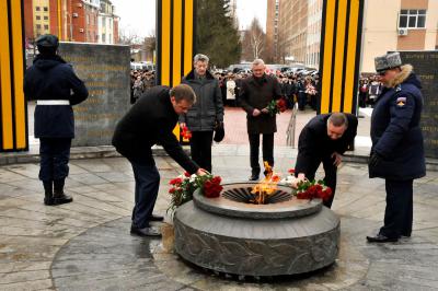 В Рязани почтили память погибших в локальных войнах