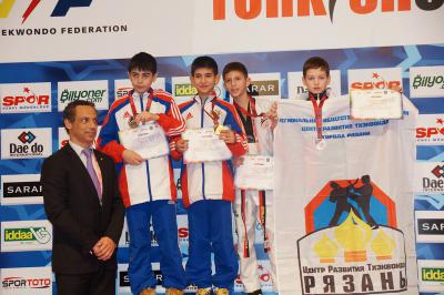 На открытом чемпионате Турции по тхэквондо «Turkish Open» рязанцы завоевали пять медалей