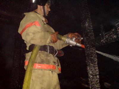 В Рязани произошёл пожар с пострадавшим