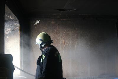 На пожаре в Пронском районе пострадал человек