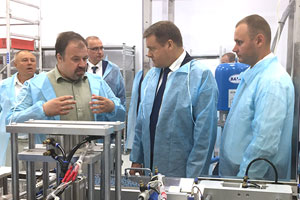 Николай Любимов открыл новую производственную линию на Елатомском приборном заводе