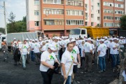 Сотрудники Рязанской нефтеперерабатывающей компании навели порядок в городе