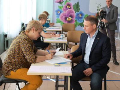 Аркадий Фомин проголосовал на праймериз «Единой России»