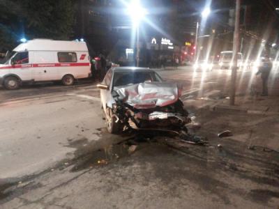 В ДТП в центре Рязани пострадали пять человек