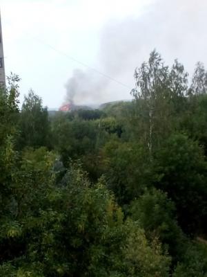 Задымление в Рязани связано с пожаром на городской свалке