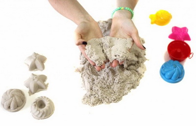 «Канцлер»: Кинетический песок для занятий с детьми