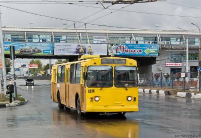 Рязанский троллейбус №1 меняет маршрут движения