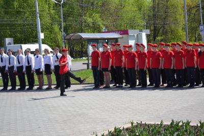 Ряды юнармейцев пополнили ученики рязанской школы №40