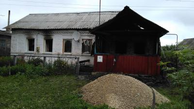 На пожаре в Ряжске погибла женщина