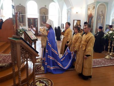 Митрополит Марк возглавил литургию в Кадомском монастыре