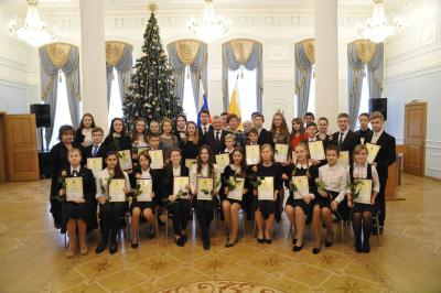 Губернатор вручил именные стипендии одарённым юным рязанцам
