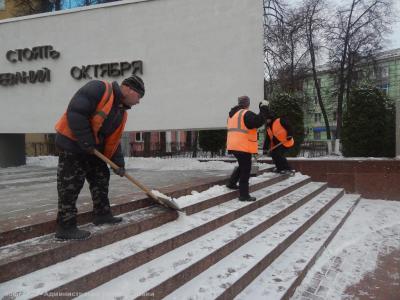 С улиц Рязани вывезли 80 кубометров снега