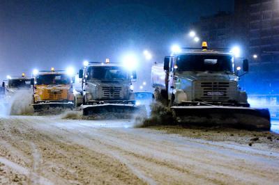 Рязанские участки федеральных трасс усиленно очищают от снега