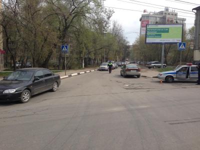 На улице Дзержинского Рязани женщина попала под колёса иномарки