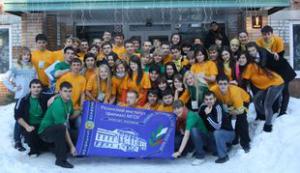 В третий раз активные рязанские студенты собрались в лагере «Веснушка»