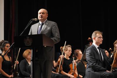 Игорь Греков поздравил филармонию с открытием концертного сезона