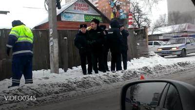 Ещё одно ДТП с участием патрульного автомобиля произошло в Рязани