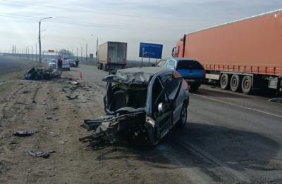 В ДТП с большегрузом в Милославском районе погиб водитель легковушки