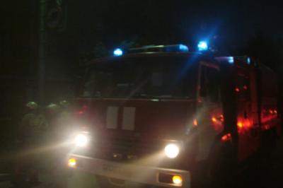 В Рязанской области горели бани, пилорама и автомобиль