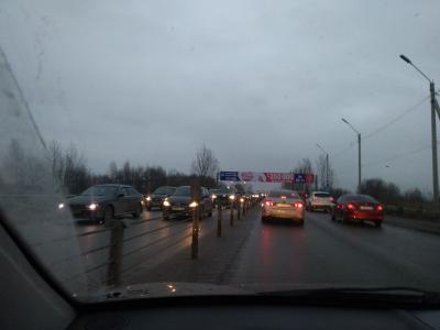 На Северной окружной дороге в Рязани произошло два ДТП
