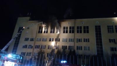 Пожар в Академии ФСИН в Рязани локализован