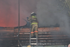 В Скопинском районе на пожаре спасено несколько человек