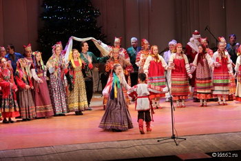 Рязанский академический русский народный хор преподнёс зимний подарок верным зрителям