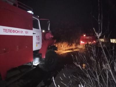 В городе Сасово Рязанской области произошёл пожар в многоквартирном доме