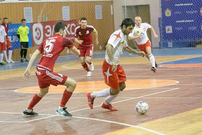 Рязанская команда «Езиды» сыграла два премьерных матча чемпионата России по футзалу