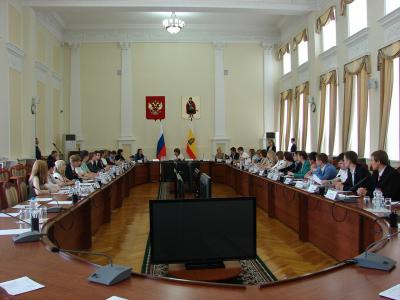 Второй состав молодёжного правительства Рязанской области приступил к работе
