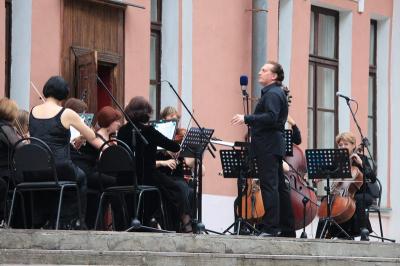 В Рязани прошёл концерт на ступенях