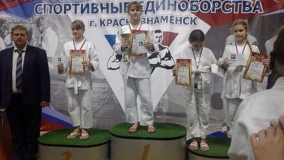 Юные рязанские дзюдоистки завоевали шесть наград представительного турнира в Подмосковье