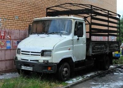 В Рязани сгорел грузовой автомобиль