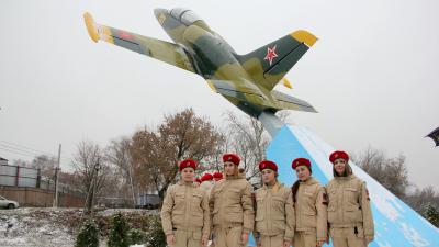 В Ряжске появился памятник-самолёт