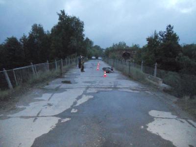 В Касимовском районе насмерть разбился водитель скутера