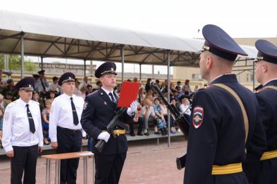 Полицейские устроили рязанским школьникам патриотический праздник