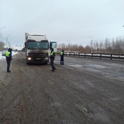 Рязанские гаишники выявили более 50 нарушений со стороны водителей грузовиков