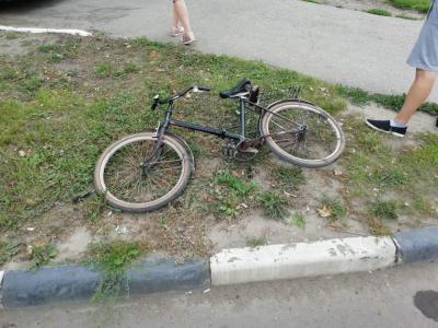 В Сасово иномарка сбила подростка, переезжавшего проезжую часть на велосипеде