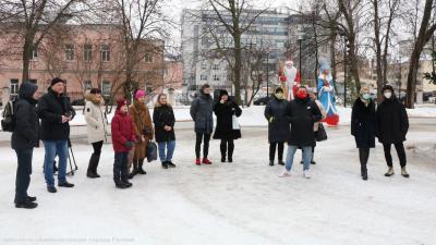 В Наташкином парке наградили участников конкурса «Рязань новогодняя»