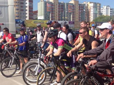 Рязанские велосипедисты вновь прокатились до Солотчи