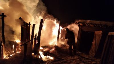 В путятинском посёлке дом сгорел во время поминок