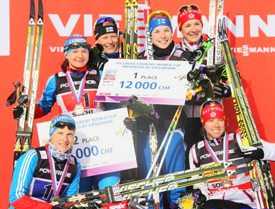 Рязанская лыжница завоевала серебро на сочинском этапе Кубка мира