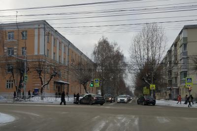 В Рязани на перекрёстке улиц Ленинского Комсомола и Дзержинского произошло ДТП