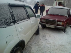 В Рязанском районе столкнулись «семёрка» и Chevrolet