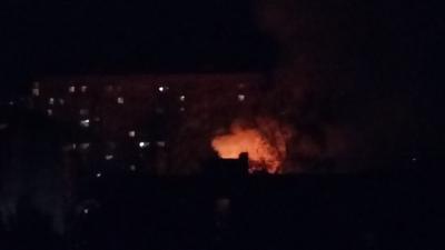 На пожаре в Рязани никто не пострадал