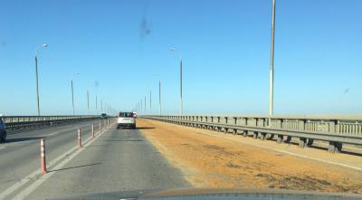 Мост через реку Оку вновь стал причиной пробки на въезде в Рязань со стороны Солотчи